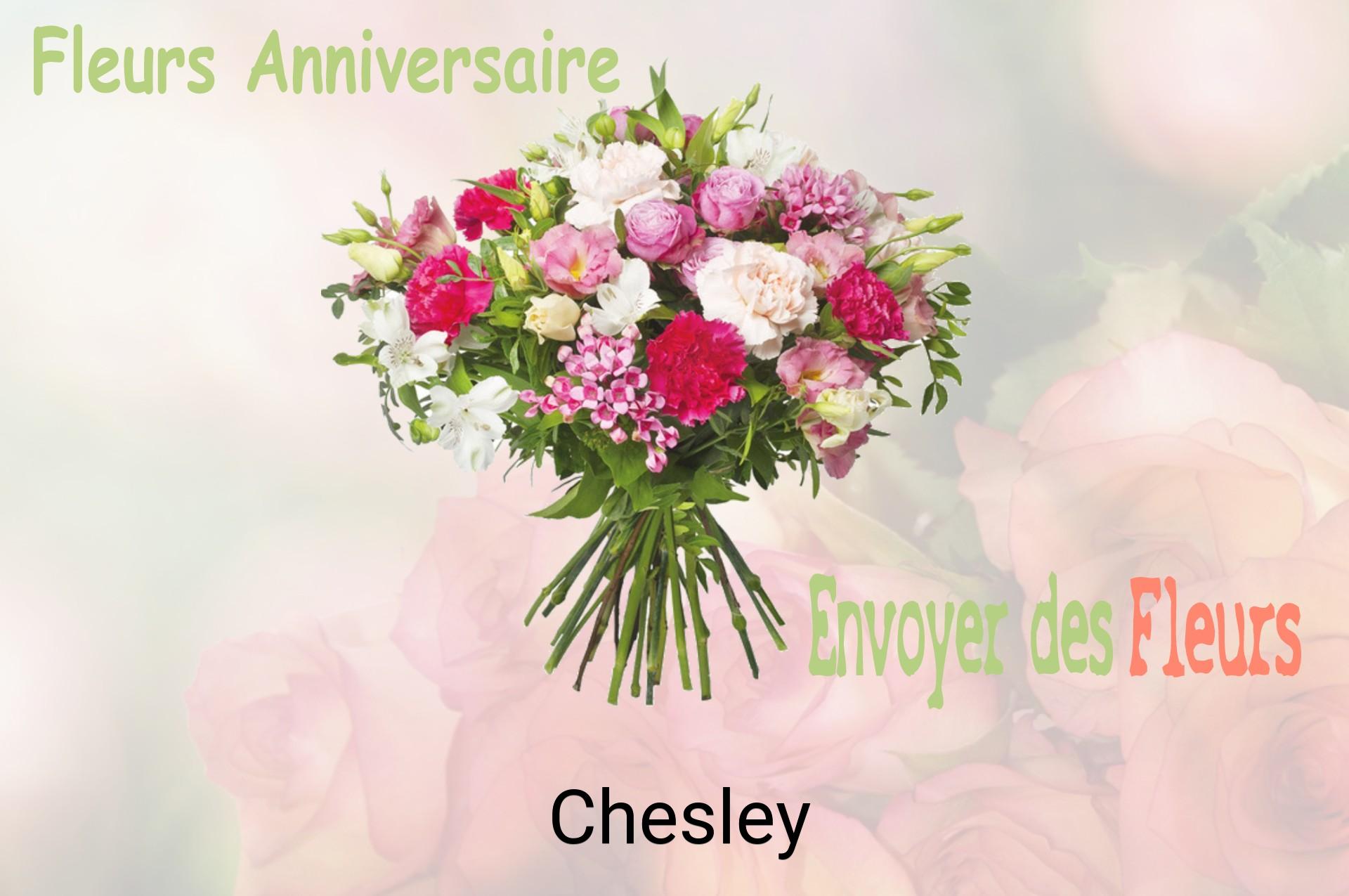 Bouquet de fleurs d’anniversaire livré à Chesley